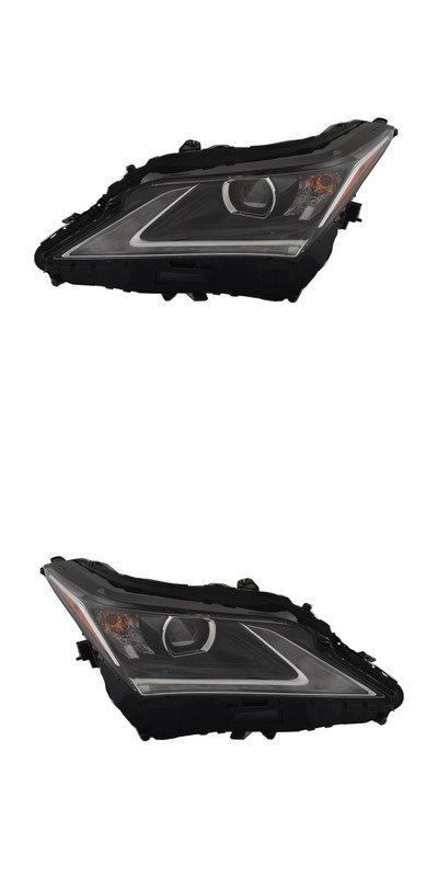 2018-2019 Lexus RX350L Headlights Driver Left and Passenger Right Side Halogen Japan Built