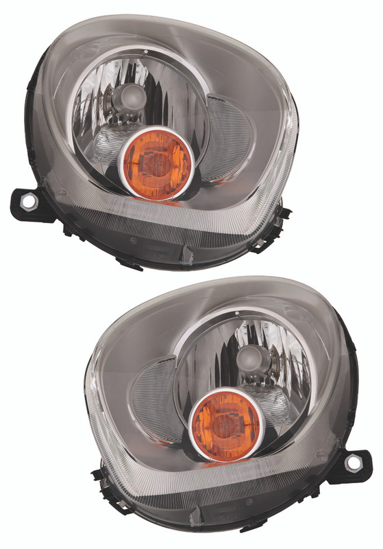 2011-2015 Mini Cooper Headlights Driver Left and Passenger Right Side Halogen