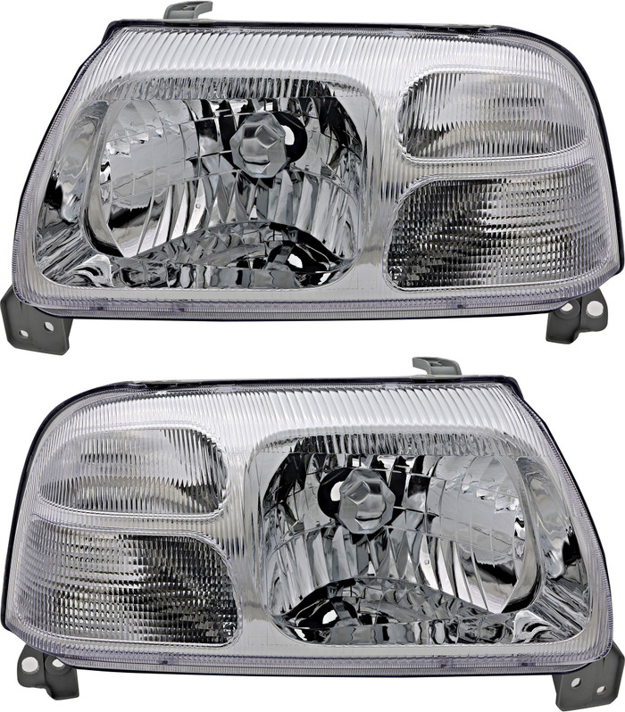 1999-2003 Suzuki Grand Vitara Headlights Driver Left and Passenger Right Side Halogen