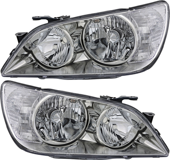 2001 Lexus IS300 Headlights Driver Left and Passenger Right Side HID/Xenon