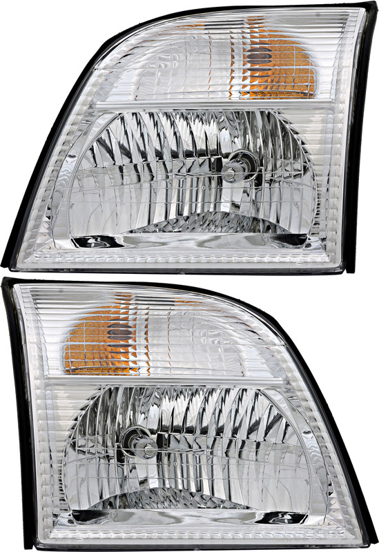 2002-2005 Mercury Mountaineer Headlights Driver Left and Passenger Right Side Halogen
