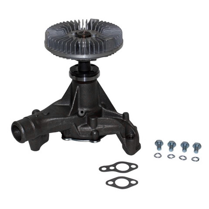 1989-1991 Chevrolet V3500 Engine Water Pump With Fan Clutch Kit