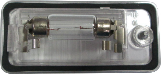 2010-2011 Audi S5 License Light Driver Left Side