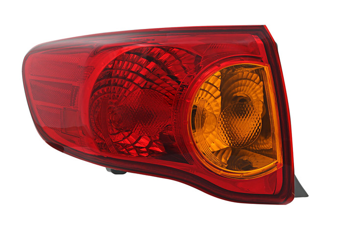 2009-2010 Toyota Corolla Tail Light Driver Left Side