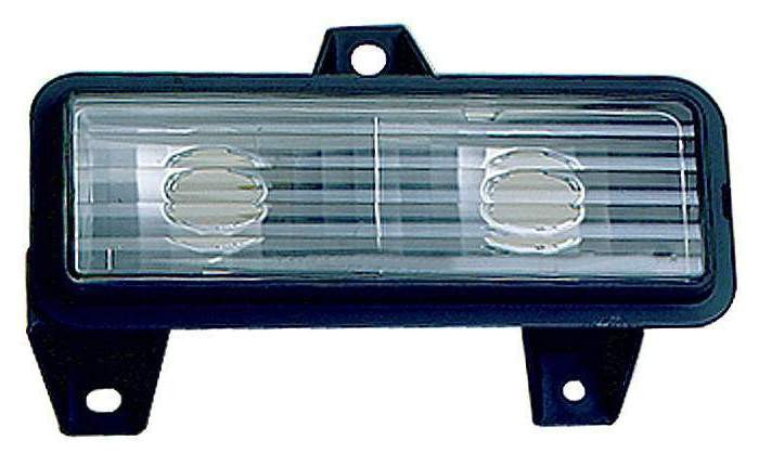1989-1991 GMC Jimmy Parking Light Passenger Right Side For Models With Single Headlight