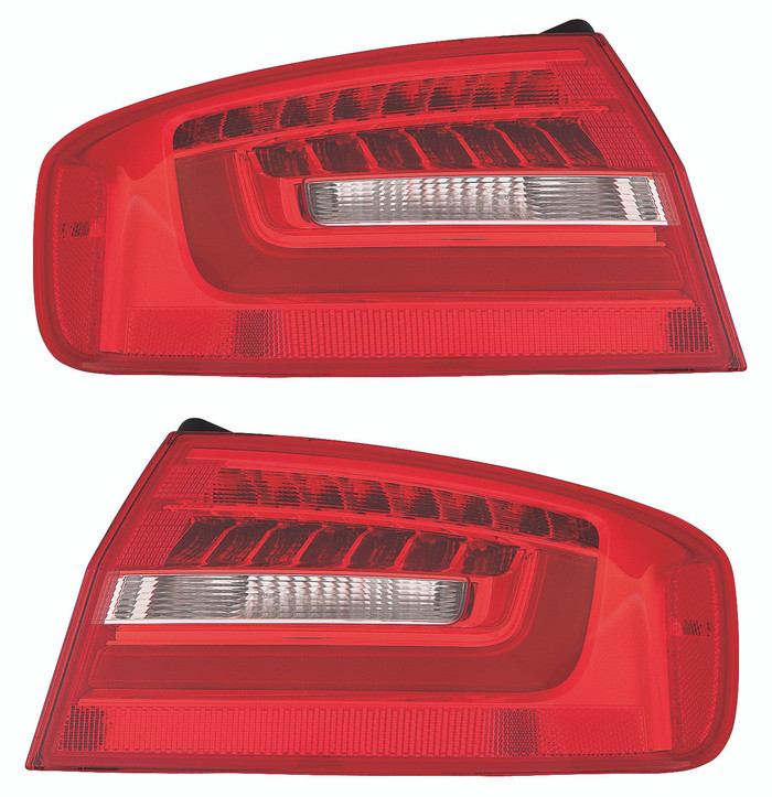 2013-2016 Audi S4 Tail Light Driver Left and Passenger Right Side LED