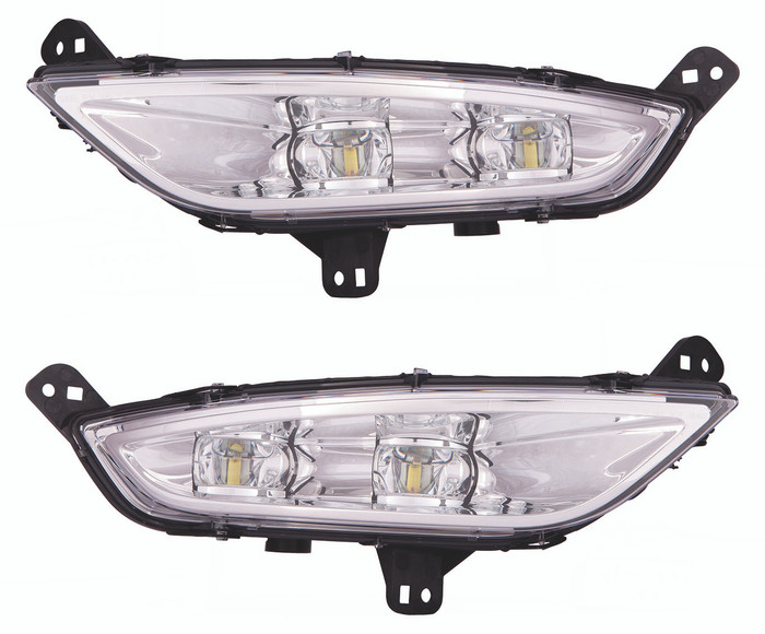 2015-2016 Chrysler 200 Fog Light Driver Left and Passenger Right Side LED