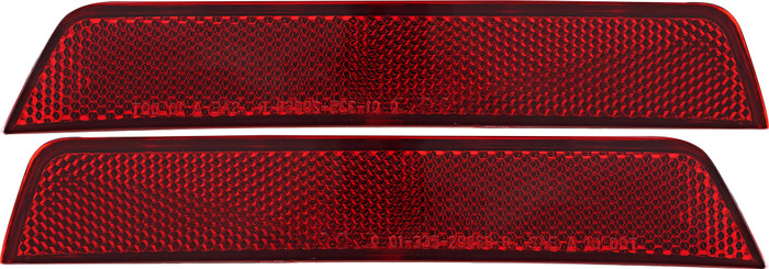 2010-2015 Chevrolet Equinox Rear Reflector Driver Left and Passenger Right Side