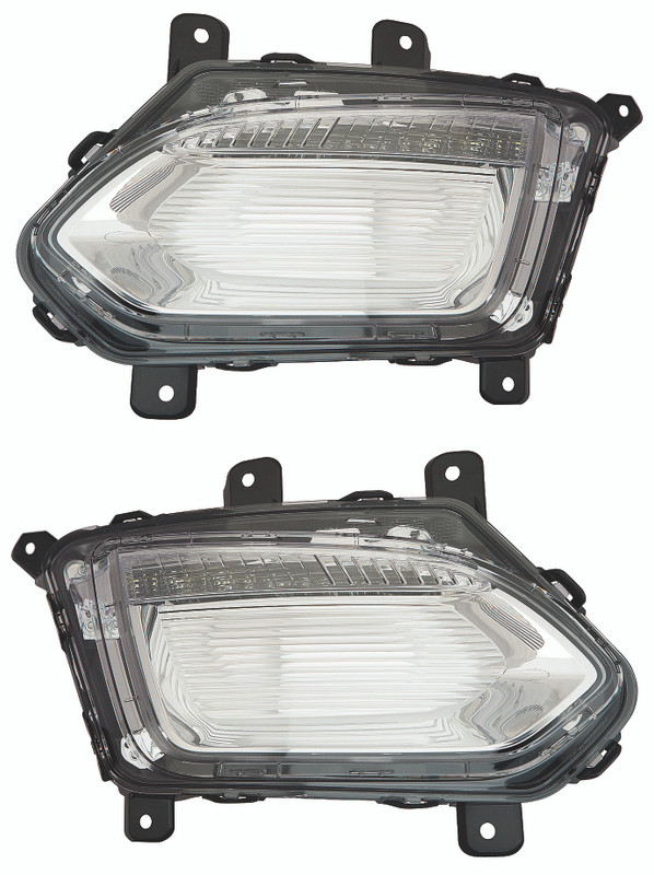 2016-2017 Chevrolet Equinox Driving Light Driver Left and Passenger Right Side