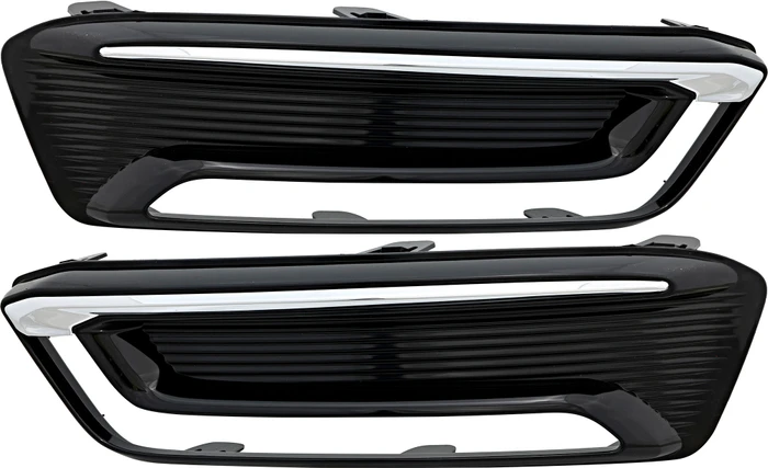 2014-2020 Chevrolet Impala Fog Light Cover Driver Left and Passenger Right Side With Day Time Running Light