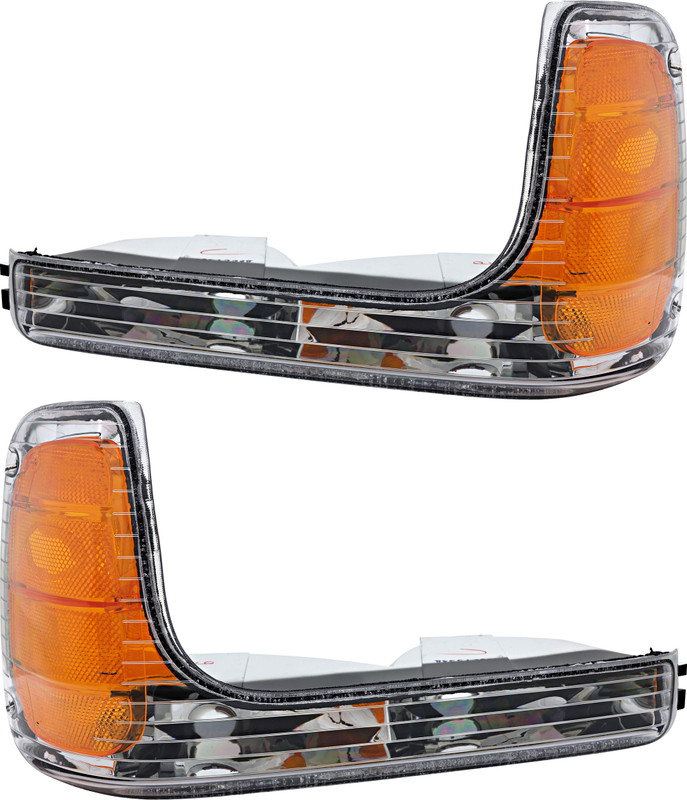 1999-2000 GMC Yukon Denali Parking Light Driver Left and Passenger Right Side