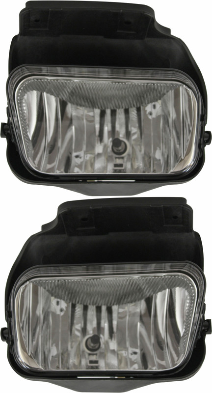 2004-2007 Chevrolet Silverado 1500 Fog Light Driver Left and Passenger Right Side