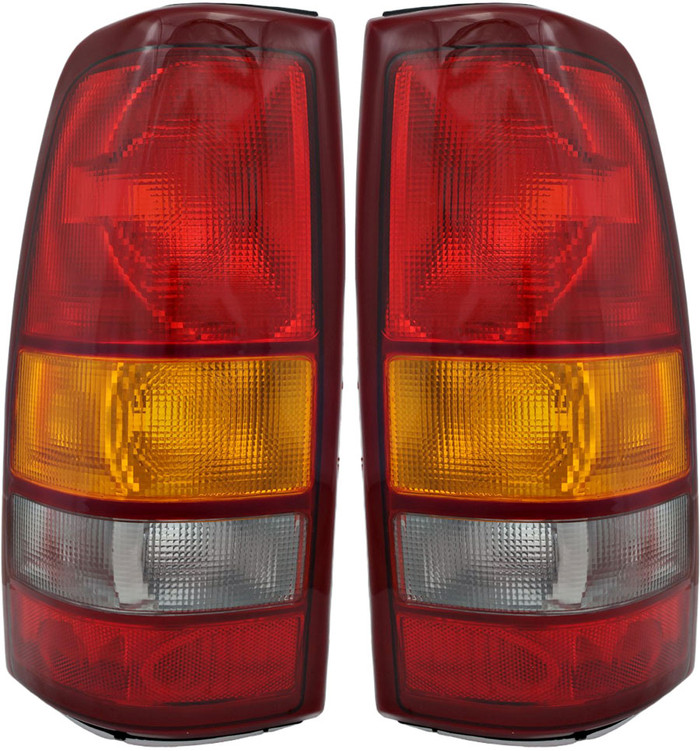 1999-2002 Chevrolet Silverado 1500 Tail Light Driver Left and Passenger Right Side
