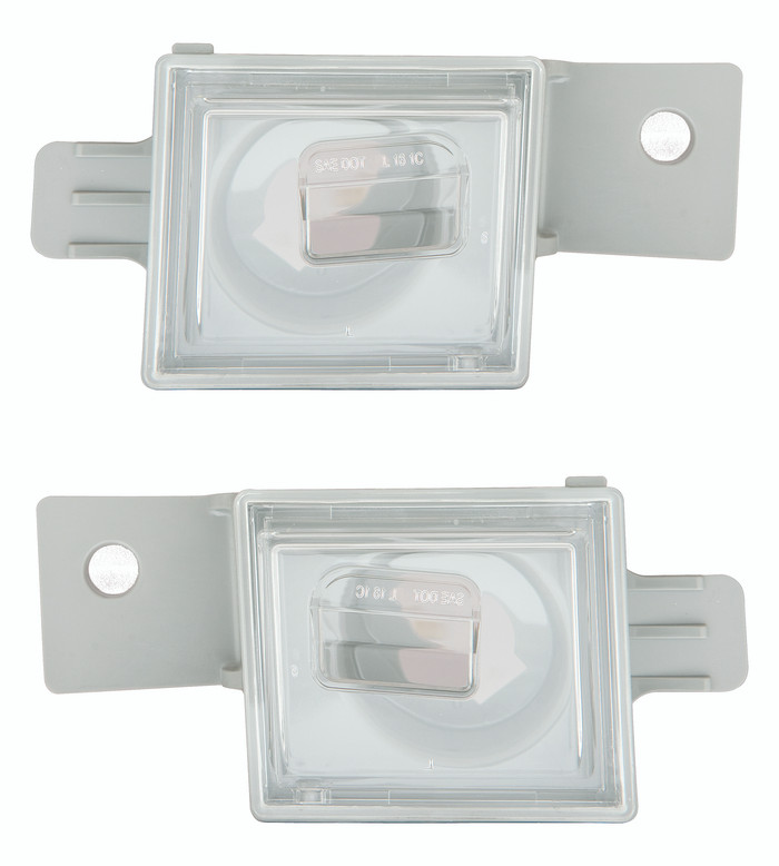 2015-2020 Chevrolet Silverado 3500 License Light Driver Left and Passenger Right Side