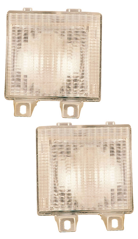 1983-1986 Chevrolet C1500 Parking Light Driver Left and Passenger Right Side For Models With Dual Headlights