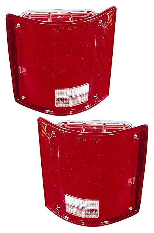 1978-1991 Chevrolet Blazer Tail Light Driver Left and Passenger Right Side Without Chrome Trim