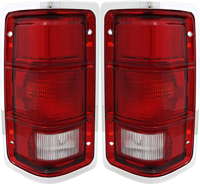 1987-1992 Dodge Dakota Tail Light Driver Left and Passenger Right Side With SE Package