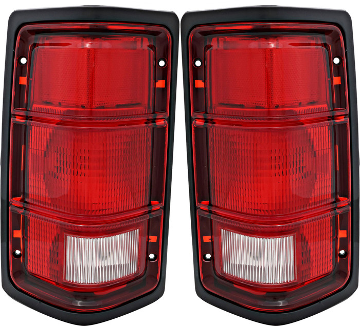 1987-1996 Dodge Dakota Tail Light Driver Left and Passenger Right Side Without SE Package