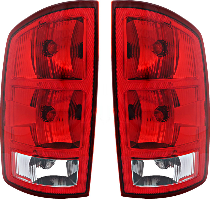 2005-2006 Dodge Ram 2500 Tail Light Driver Left and Passenger Right Side