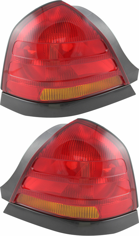 2001-2005 Ford Crown Victoria Tail Light Driver Left and Passenger Right Side Crown Victoria with Sport Package