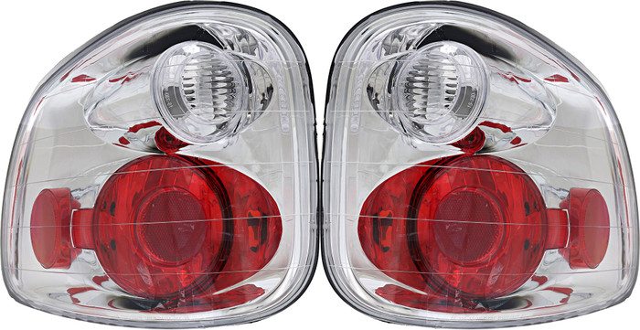 2001-2004 Ford F150 Tail Light Driver Left and Passenger Right Side With Lighting Model 2001-2004 Ford F150 Tail Light Driver Left and Passenger Right Side With Lighting Model