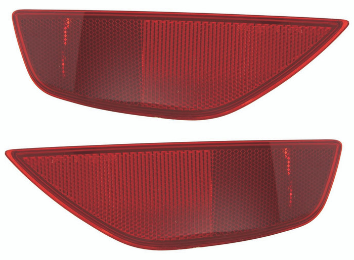 2011-2019 Ford Fiesta Rear Reflector Driver Left and Passenger Right Side