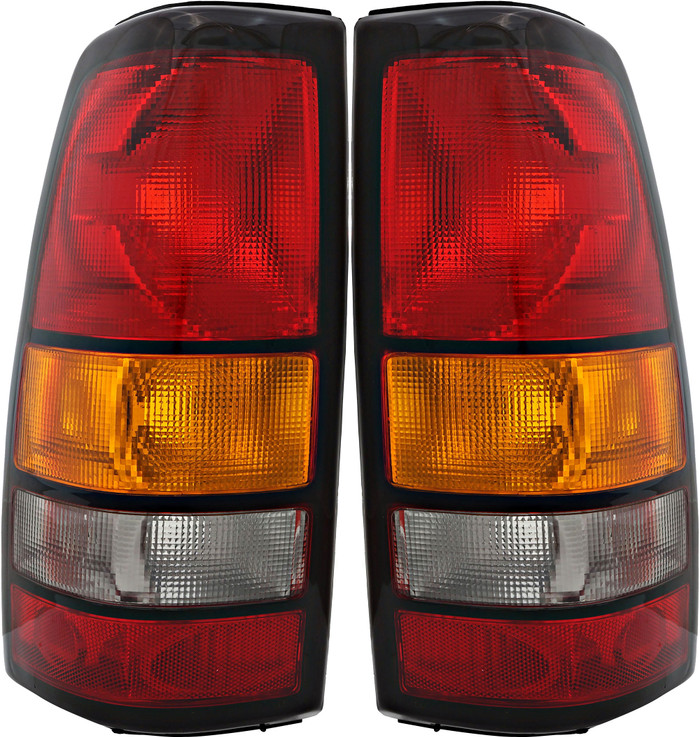 2004-2007 GMC Sierra 2500 Tail Light Driver Left and Passenger Right Side