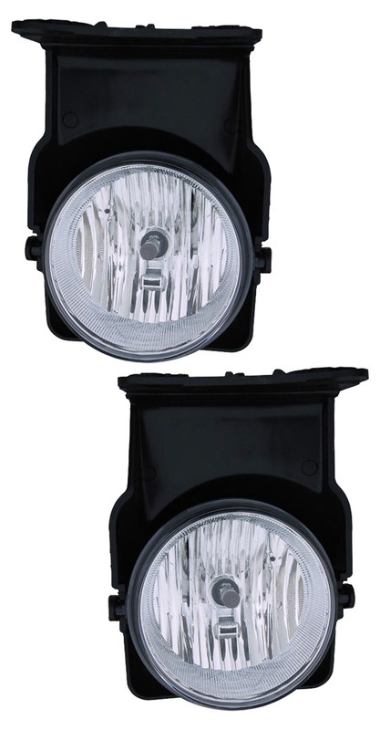 2005-2007 GMC Sierra 1500 Fog Light Driver Left and Passenger Right Side