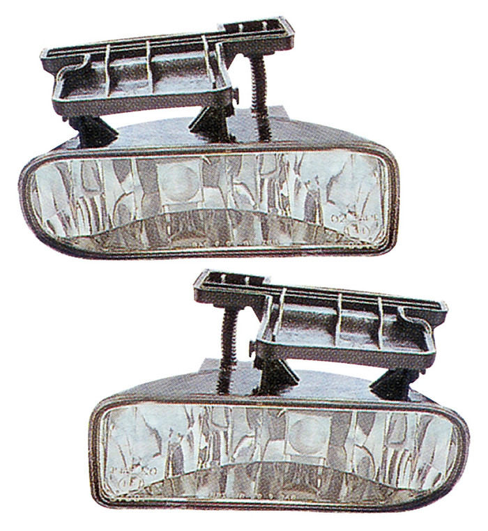 1999-2002 GMC Sierra 1500 Fog Light Driver Left and Passenger Right Side