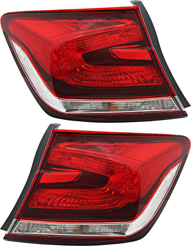 2013-2015 Honda Civic Sedan Tail Light Driver Left and Passenger Right Side