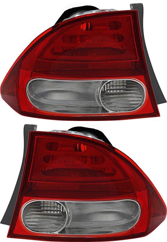 2009-2011 Honda Civic Sedan Tail Light Driver Left and Passenger Right Side