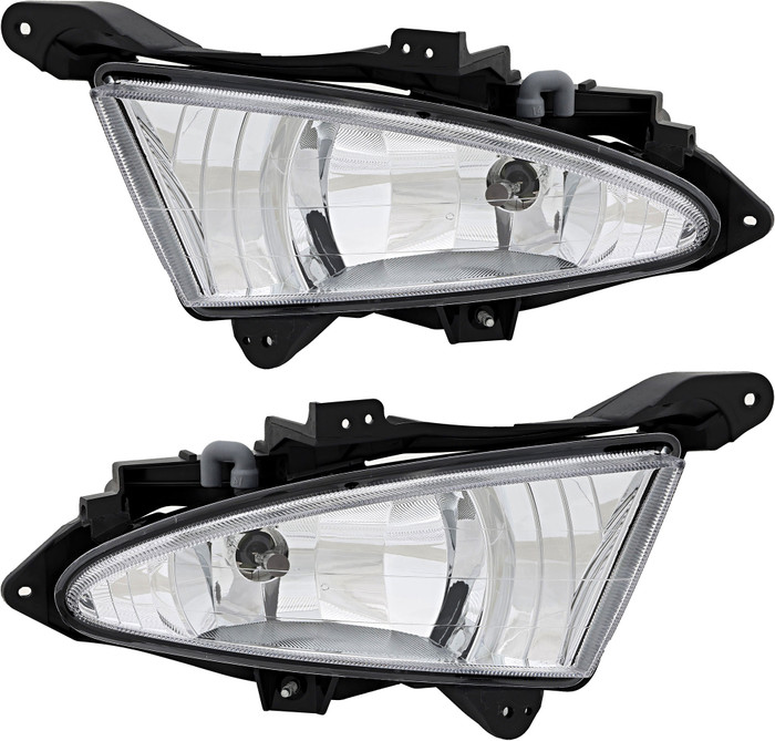 2007-2010 Hyundai Elantra Sedan Fog Light Driver Left and Passenger Right Side
