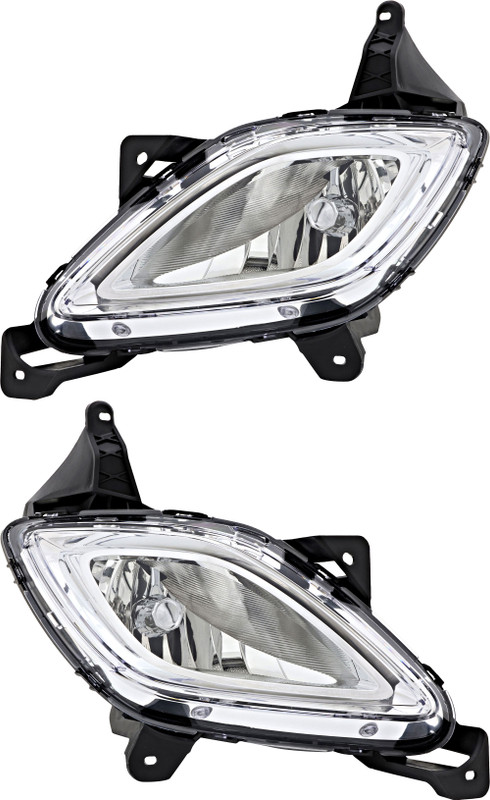 2011-2014 Hyundai Genesis Sedan Fog Light Driver Left and Passenger Right Side