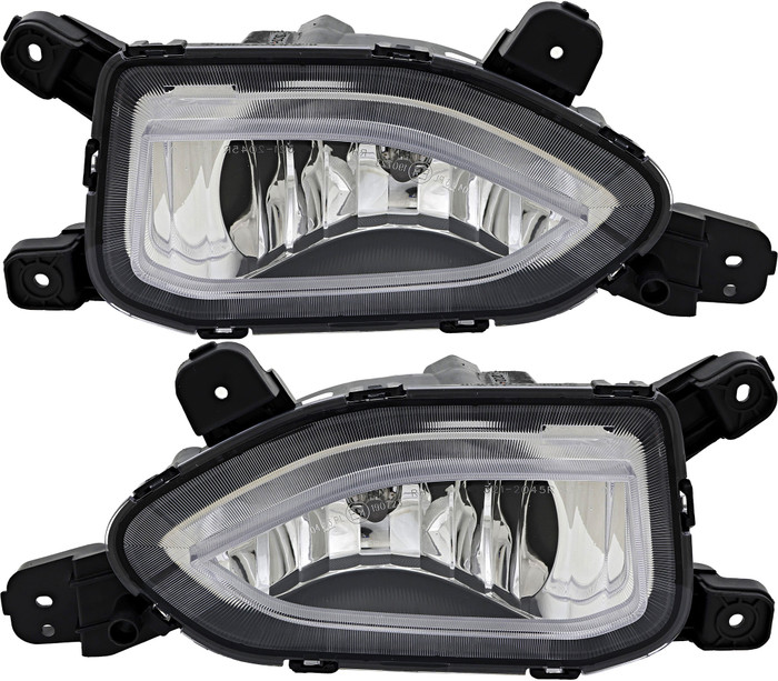 2018-2021 Hyundai Kona Limited/Ultimate Fog Light Driver Left and Passenger Right Side