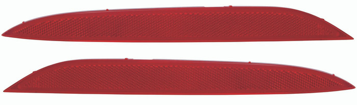 2014-2015 Kia Forte Sedan Rear Reflector Driver Left and Passenger Right Side