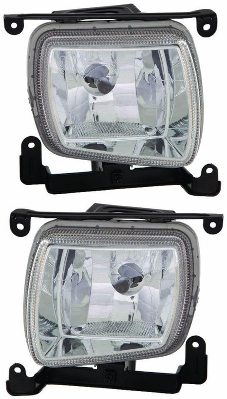 2006-2009 Kia Rio Sedan Fog Light Driver Left and Passenger Right Side
