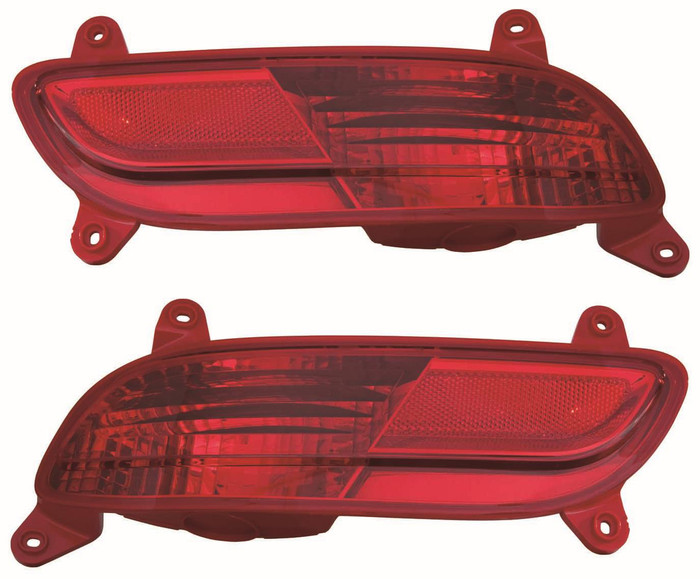 2012-2015 Kia Rio 5 Rear Reflector Driver Left and Passenger Right Side