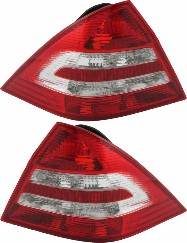 2005-2007 Mercedes Benz C Class Sedan Tail Light Driver Left and Passenger Right Side