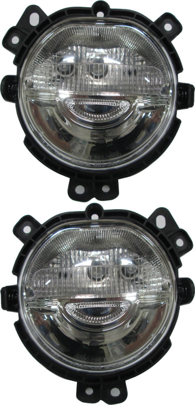 2017-2019 Mini Cooper Countryman Driving Light Driver Left and Passenger Right Side