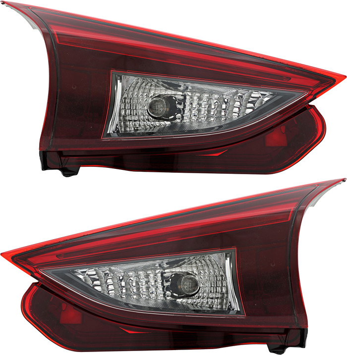 2014-2018 Mazda 3 Hatchback Inner Tail Light Driver Left and Passenger Right Side LED