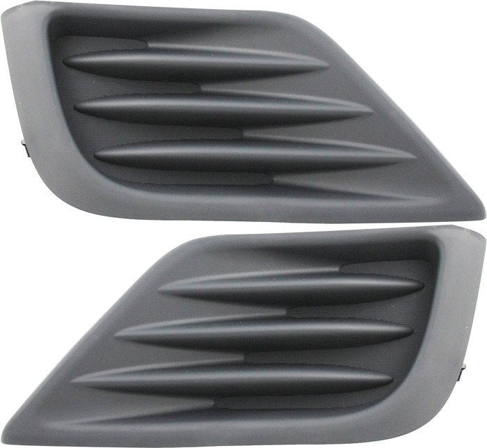 2016-2017 Nissan Altima Sedan Fog Light Cover Driver Left and Passenger Right Side Without Fog Light Hole