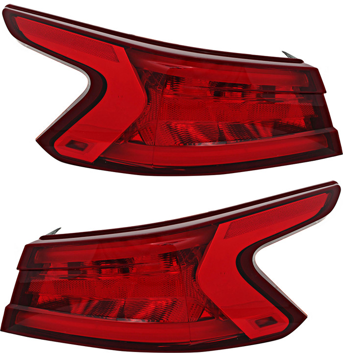 2016-2018 Nissan Maxima Tail Light Driver Left and Passenger Right Side Without Logo