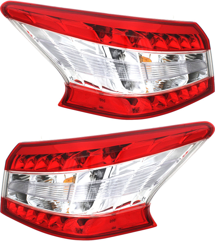 2013-2015 Nissan Sentra Tail Light Driver Left and Passenger Right Side