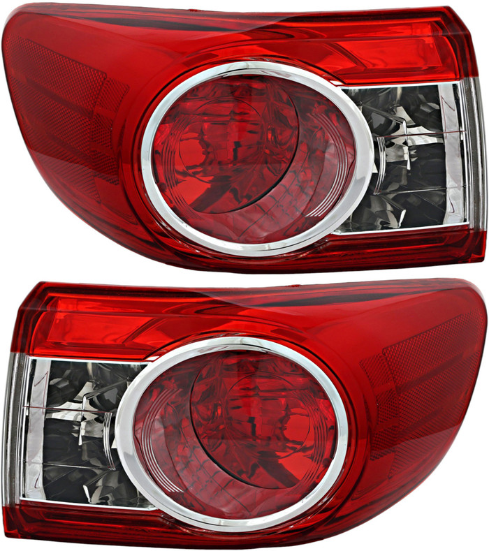 2011-2013 Toyota Corolla Tail Light Driver Left and Passenger Right Side Canada Built
