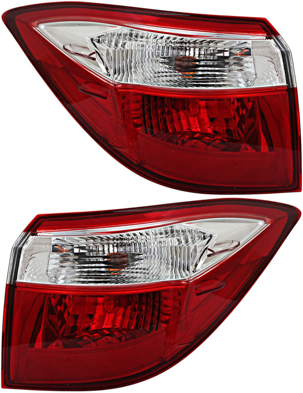 2014-2016 Toyota Corolla Tail Light Driver Left and Passenger Right Side