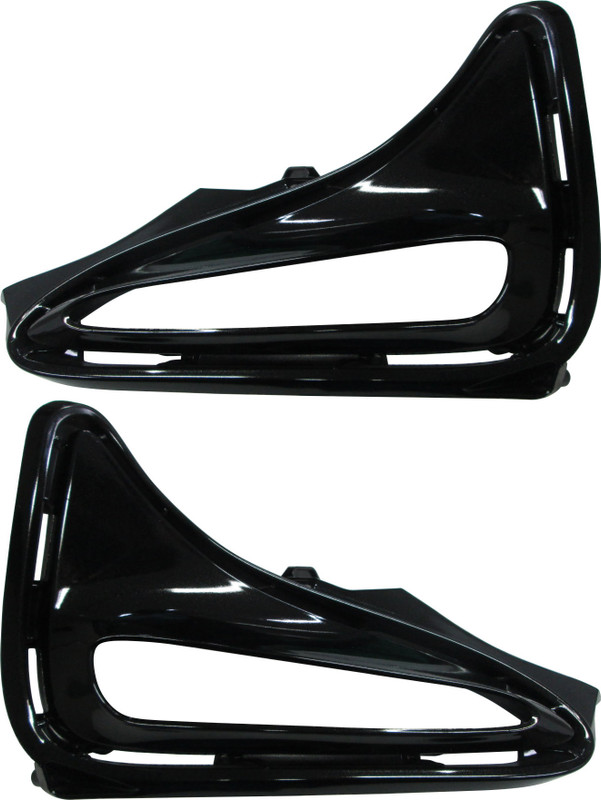 2017-2018 Toyota Corolla CE/L/LE/LE ECO/XLE Fog Light Cover Driver Left and Passenger Right Side With LED Daytime Running Light