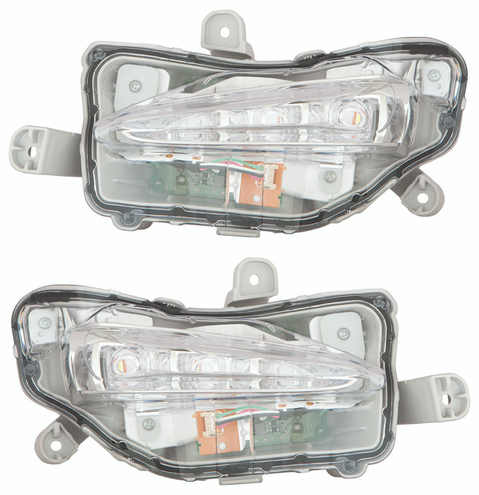 2017-2019 Toyota Corolla XLE Driving Light Driver Left and Passenger Right Side