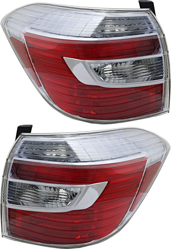 2008-2010 Toyota Highlander Tail Light Driver Left and Passenger Right Side