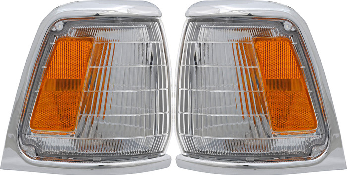 1989-1991 Toyota Pickup Corner Light Driver Left and Passenger Right Side TO2520122
