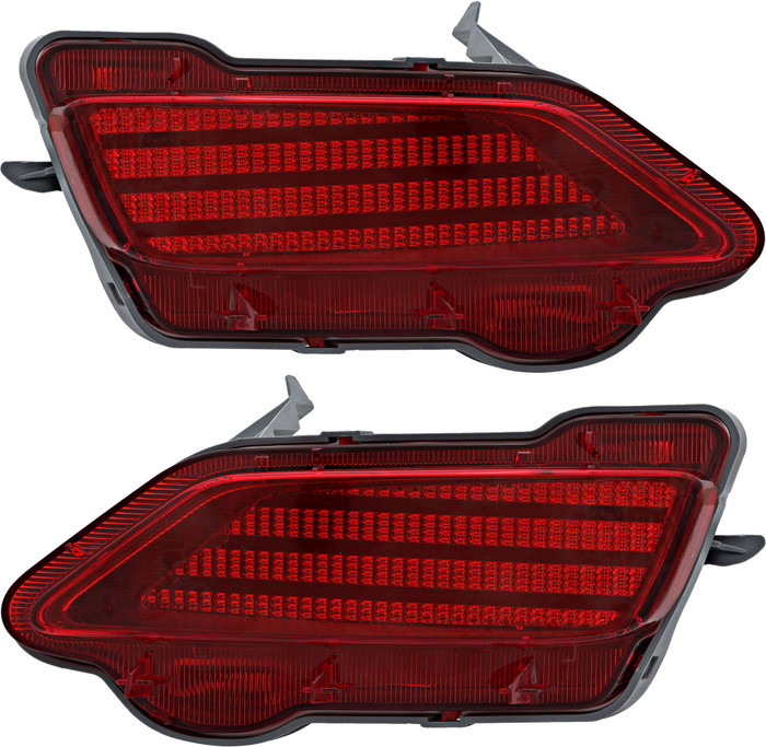 2013-2015 Toyota RAV4 Rear Reflector Driver Left and Passenger Right Side